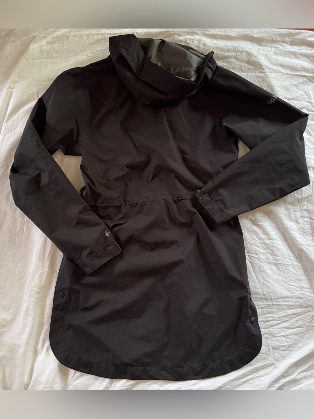 Outdoor Research Women’s Aspire Trench Rain Jacket - Black XS - Picture 2 of 16